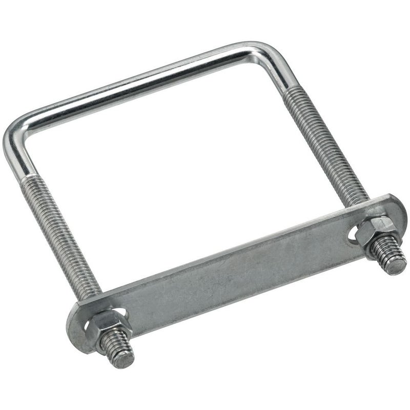 National Hardware N245-001 2192BC Lumber Size Square U Bolt in Zinc plated,3/8" x 3-5/8" x 5"